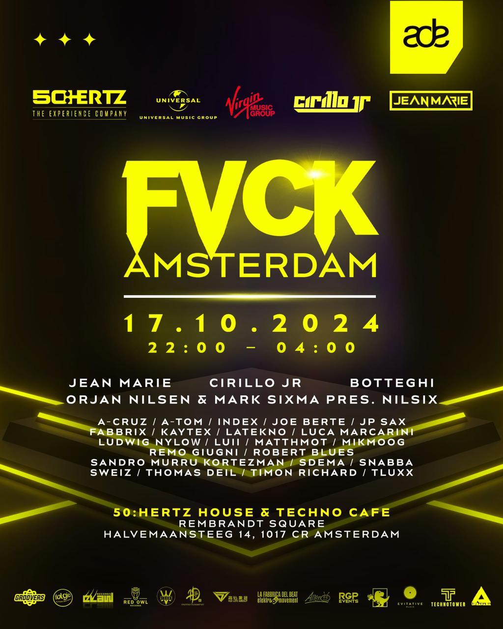 Preview: FVCK AMSTERDAM 17.10.2024